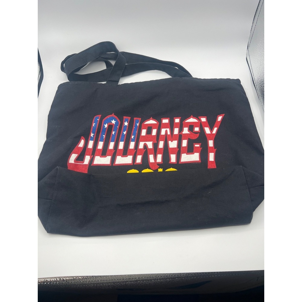 Journey 2018 Tour VIP Canvas Tote Bag Rare Band Travel Carry